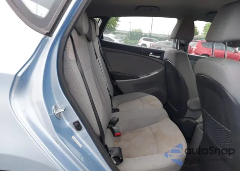 2012 Hyundai Accent Gs z USA, uszkodzony, nr VIN KMHCT5AE4CU057239